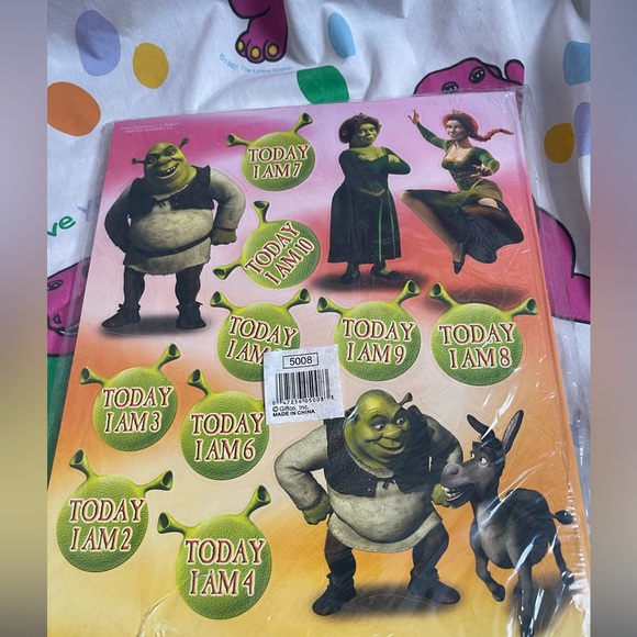 Grow Tall With SHREK - Child Growth Chart NEW - Picture 4 of 4